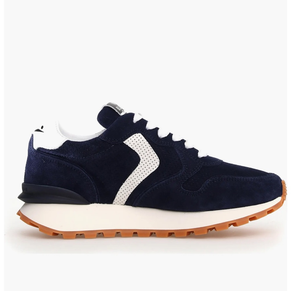 NWT VOILE BLANCHE Paris Race Sneaker in Ink Blue - Picture 3 of 15